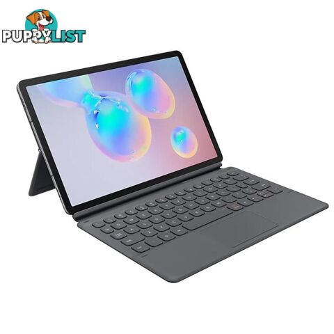 Samsung Galaxy Tab S6 Keyboard Magnetic Book Cover - Grey - Samsung - EF-DT860UJEGWW - 8806090040191