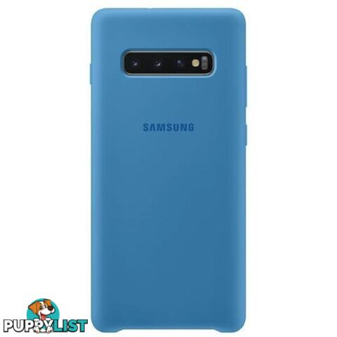 Samsung Silicone Cover suits Galaxy S10+ (6.4") - Blue - Samsung - EF-PG975TLEGWW - 8801643640224