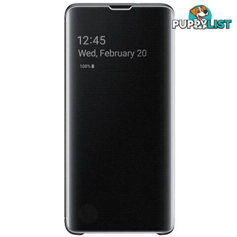 Samsung Galaxy Note 10 Clear View Cover Case - Black - Samsung - EF-ZN970CBEGWW - 8806090029479