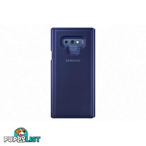 Samsung Clear View Standing Cover suits Samsung Galaxy Note 9 - Blue - Samsung - EF-ZN960CLEGWW - 8801643341213