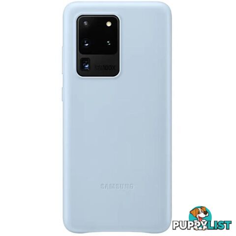 Samsung Galaxy S20 Ultra Leather Cover - Blue - Samsung - EF-VG988LLEGWW - 8806090227271