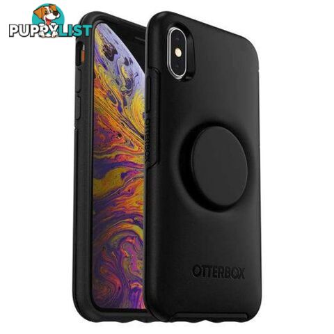 OtterBox Otter + Pop Symmetry Case suits iPhone X/Xs - Black - OtterBox - 77-61652 - 660543495888