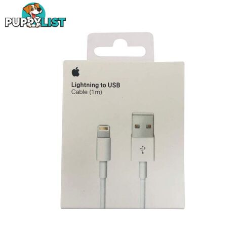 Apple Lightning to USB 1m Cable - White - Retail pack - Apple - MD818ZM/A - 885909627424