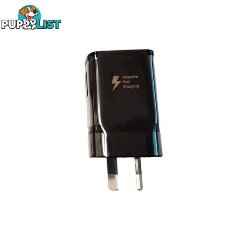 Samsung 9V Fast Charging Adapter Travel Charger - Black - Samsung - EP-TA20HBE