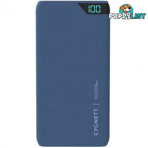 Cygnett ChargeUp Boost 10000mAh Power Bank - Navy - Cygnett - CY2505PBCHE - 848116019413