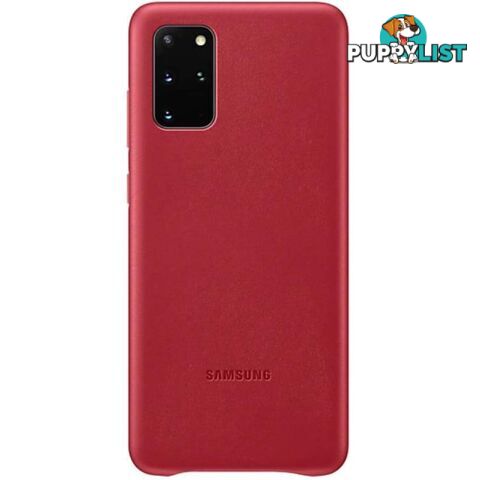 Samsung Galaxy S20+ Leather Cover - Red - Samsung - EF-VG985LREGWW - 8806090227318