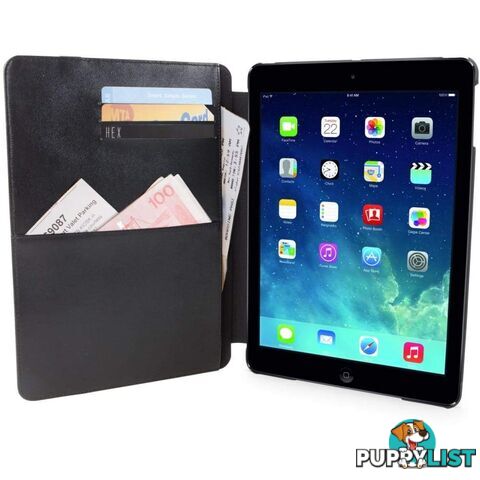 Hex Tablet Case Icon Folio For Ipad Air Supply - Charcoal Canvas - HEX - HX1527CHCV - 766288882300