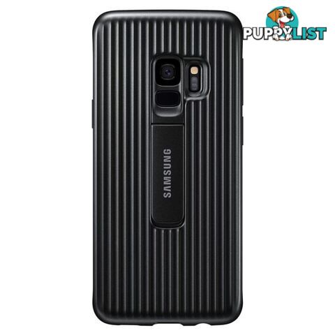 Samsung Galaxy S9 Protective Rugged Standing Cover - Black - Samsung - EF-RG960CBEGWW - 8801643105600