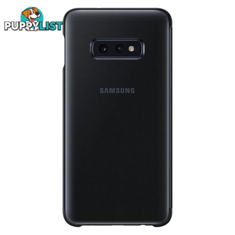 Samsung Clear View Cover suits Galaxy S10e (5.8") - Black - Samsung - EF-ZG970CBEGWW - 8801643651374