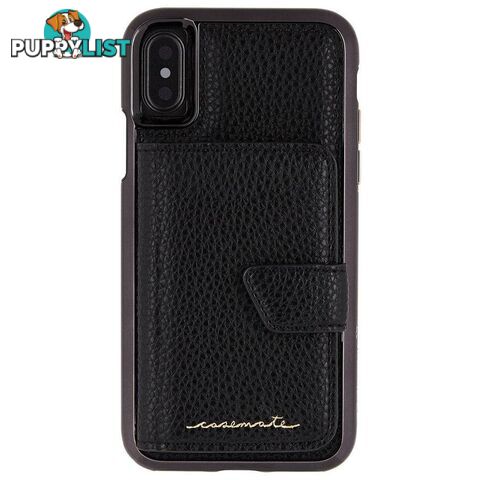 Case-mate Compact Mirror Case for iphone X/XS - Black - Case-Mate - CM036290 - 846127176200