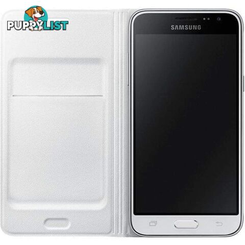 Samsung Galaxy J3 6 Flip Wallet - White - Samsung - EF-WJ320PWEGWW - 8806088196060