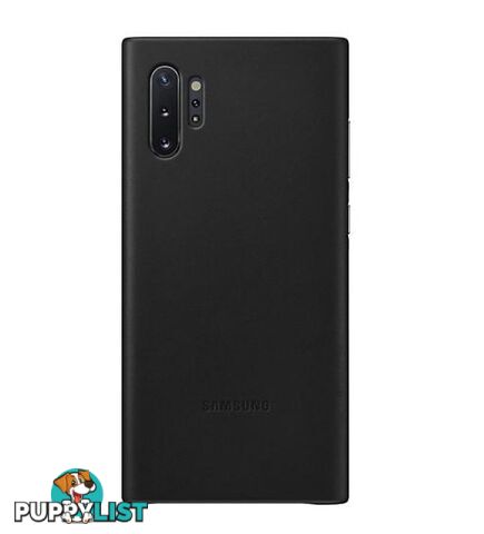 Samsung Galaxy Note 10+ Leather Cover - Black - Samsung - EF-VN975LBEGWW - 8806090027666