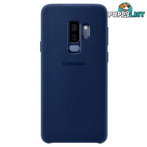 Samsung Galaxy S9 Plus (S9+) Alcantara Cover - Blue - Samsung - EF-XG965ALEGWW - 8801643098926