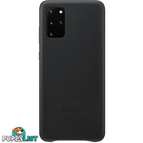 Samsung Galaxy S20+ Leather Cover - Black - Samsung - EF-VG985LBEGWW - 8806090227349