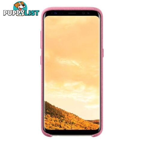 Samsung Galaxy S8 Plus Alcantara Back Cover - Pink - Samsung - EF-XG955APEGWW - 8806088689548