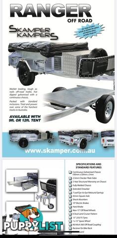 SKAMPER KAMPER RANGER 2017