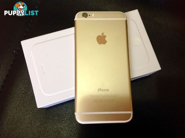 As New iPhone 6 64gb Gold