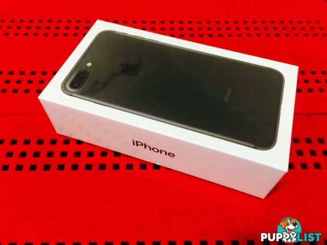 New Sealed iPhone 7+Plus Black