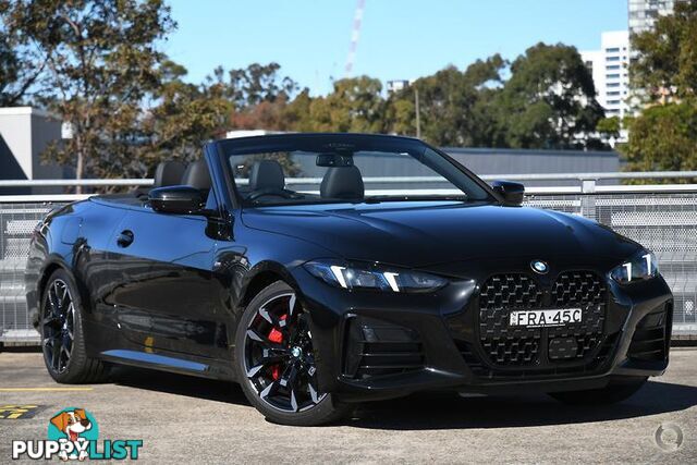 2025 BMW 420I M SPORT  4SERIESG23LCIAUTO CONVERTIBLE
