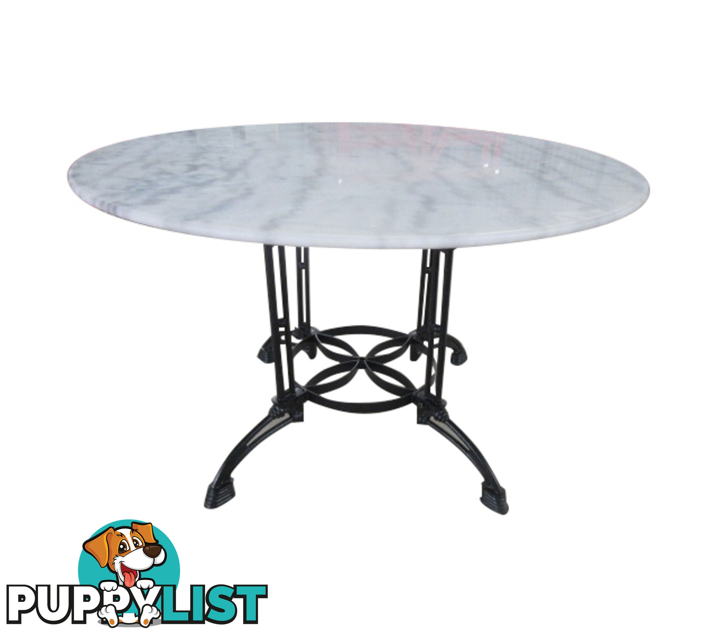 Cheapest 135cm Marble Top Table Seat up to 10 DELIVERED Sydney WAS $1499