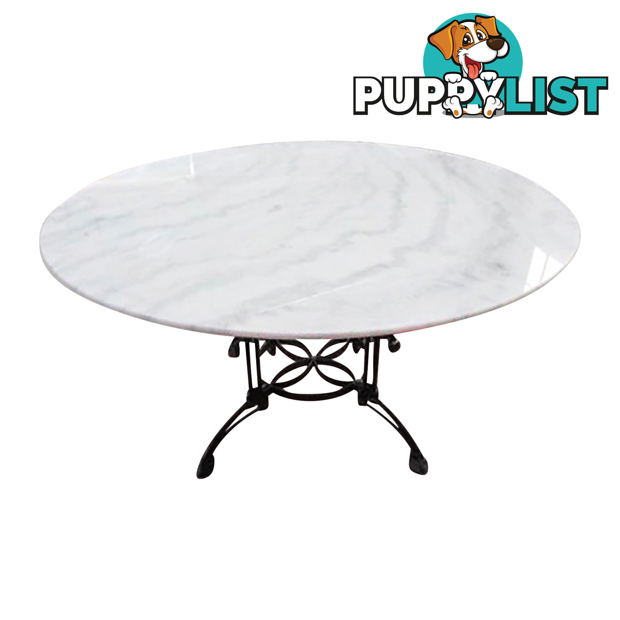 Cheapest 135cm Marble Top Table Seat up to 10 DELIVERED Sydney WAS $1499