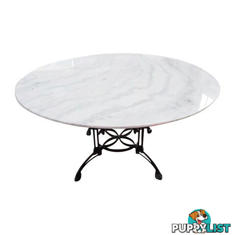 Cheapest 135cm Marble Top Table Seat up to 10 DELIVERED Sydney WAS $1499