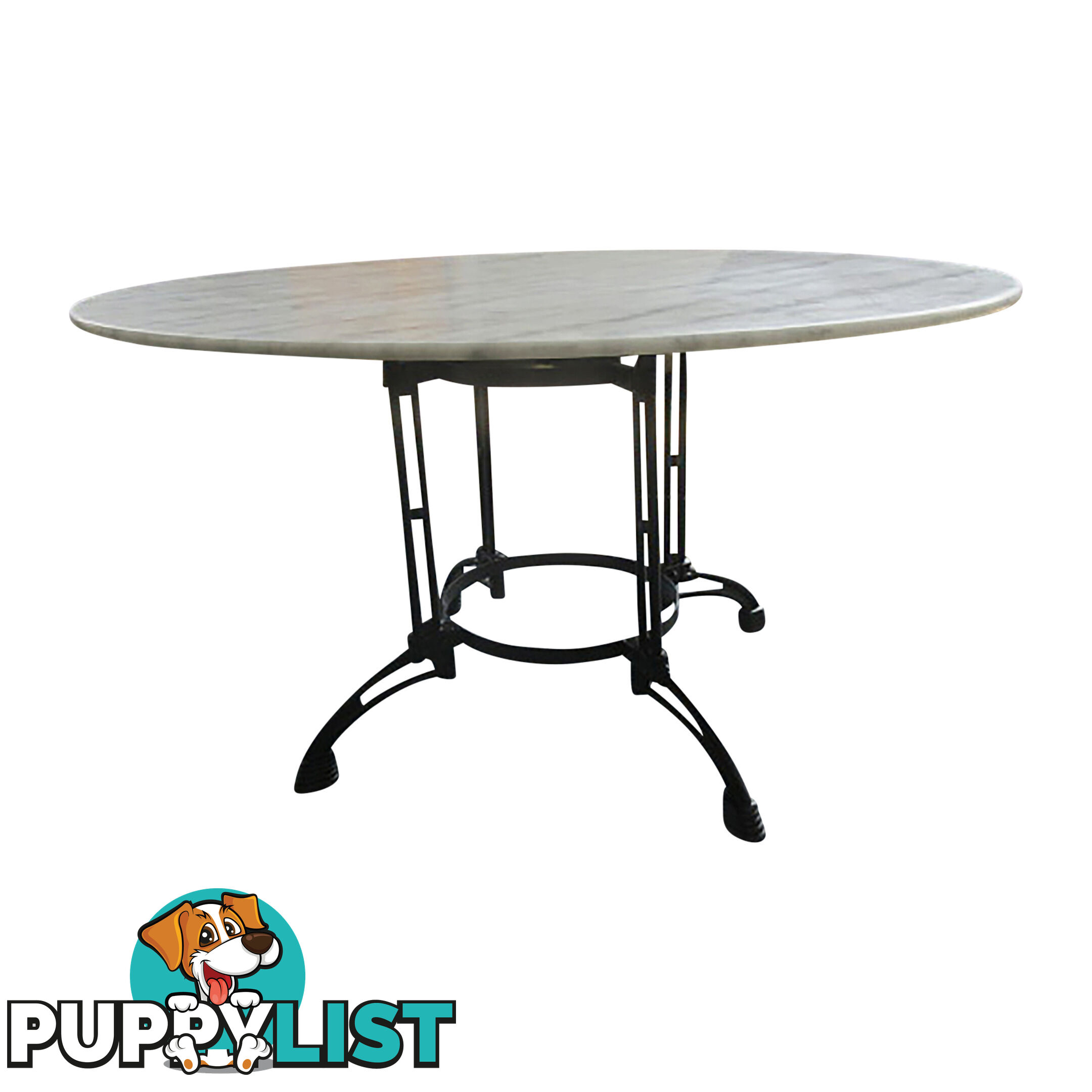 Cheapest 135cm Marble Top Table Seat up to 10 DELIVERED Sydney WAS $1499