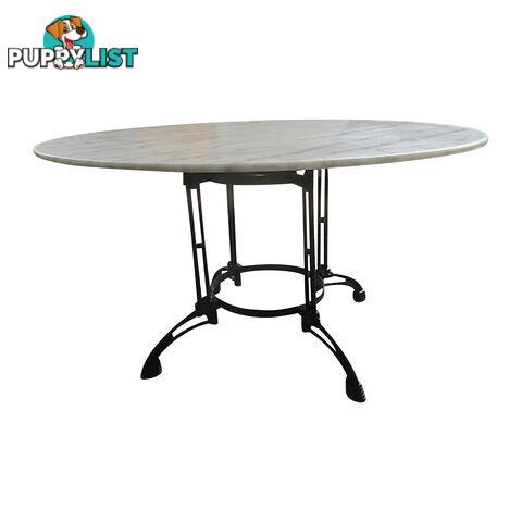 Cheapest 135cm Marble Top Table Seat up to 10 DELIVERED Sydney WAS $1499