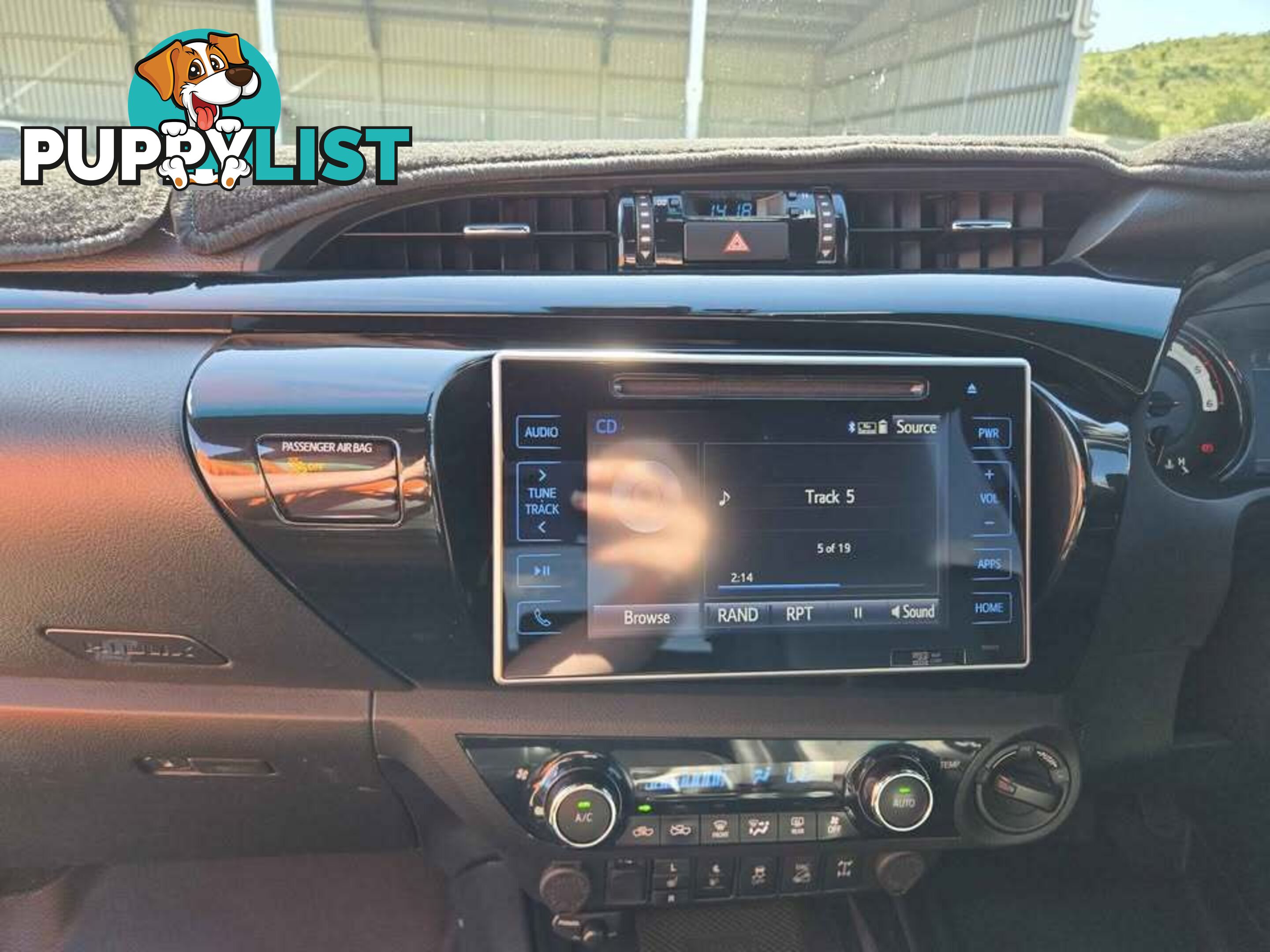 2019 Toyota Hilux RUGGEDX Ute Automatic