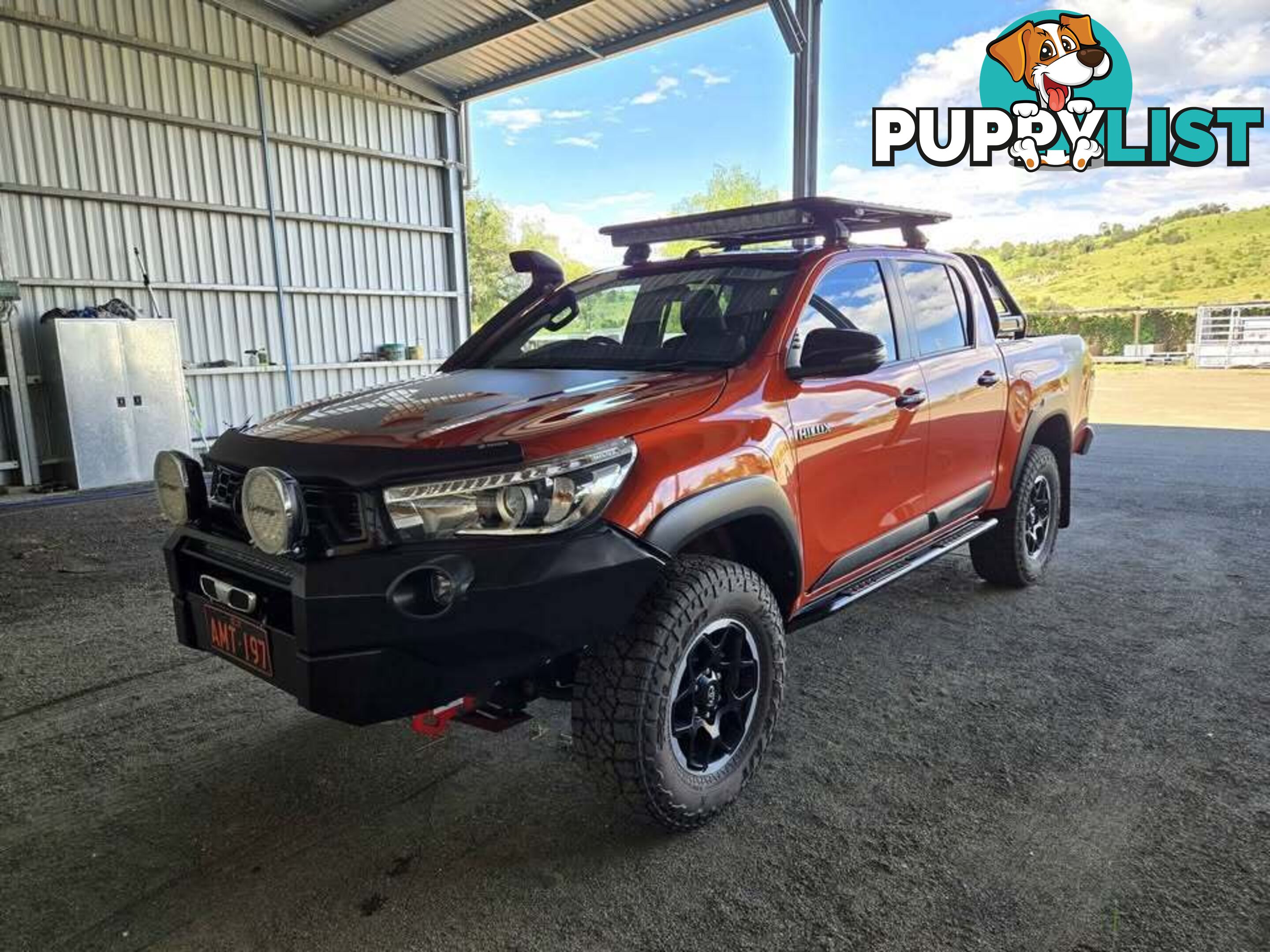 2019 Toyota Hilux RUGGEDX Ute Automatic