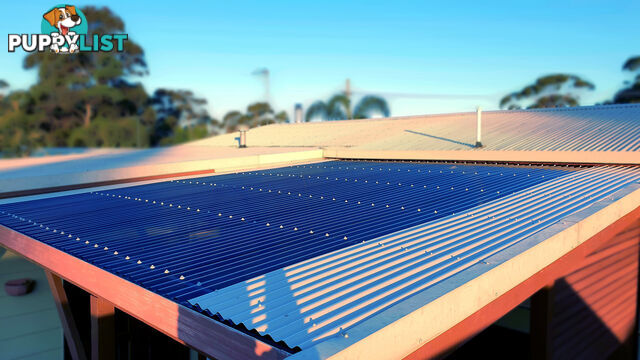 New Laserlite Polycarbonate Roofing. $75 Shipping Australia Wide