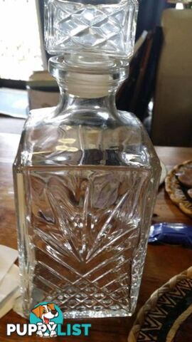 glass decanter