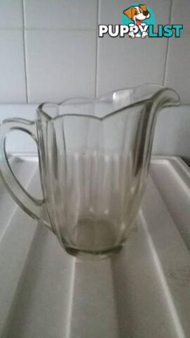 lead glass jug