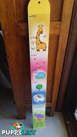 Decorative height chart