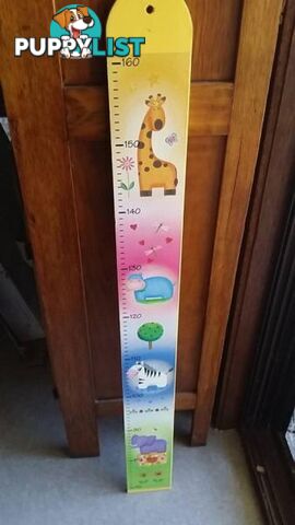 Decorative height chart