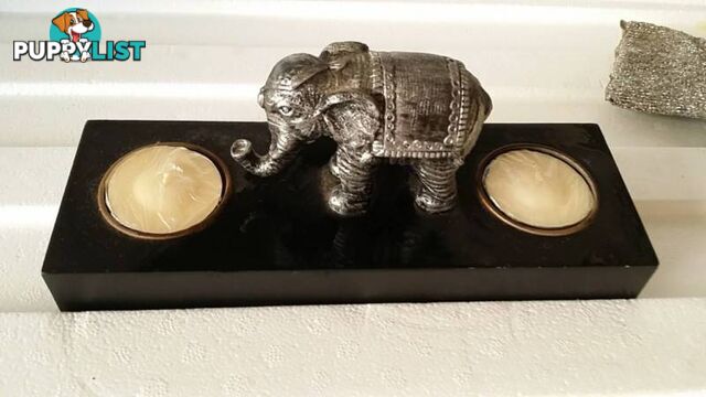 elephant candle holder