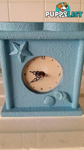 blue clock