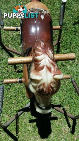 antique rocking horse