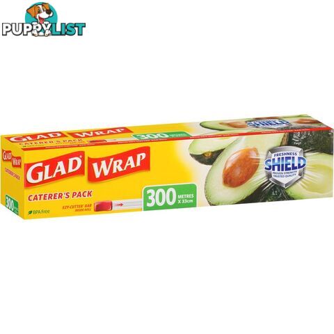 2 x GLAD Products, inc. 1 x Cling Wrap 300m x 33cm & 1 x Cooking Paper 120m