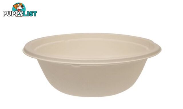 400 x CASTAWAY Enviro Board Sugarcane Poke Bowls CA-EPK1150, 1150ml, 220mm