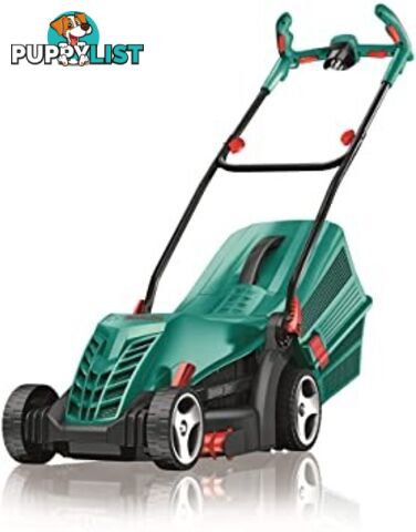 BOSCH Electrical Lawn Mower ARM 37, 1400W, 37cm Cutting Width, 10m Power Ca