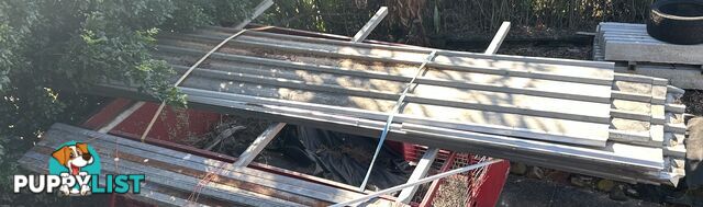 Colour bond roofing sheets or fencing sheets