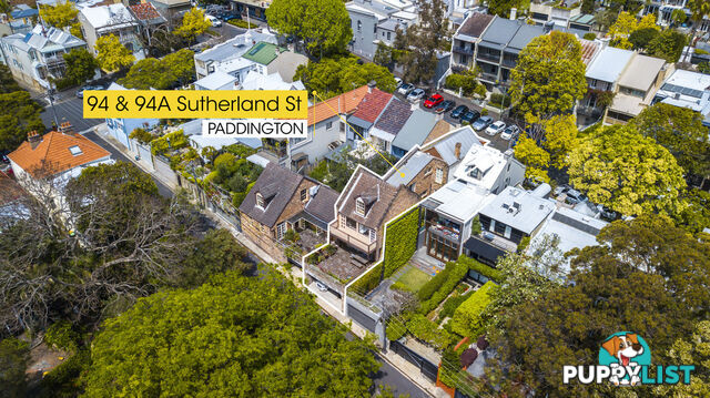 94 & 94A Sutherland Street PADDINGTON NSW 2021