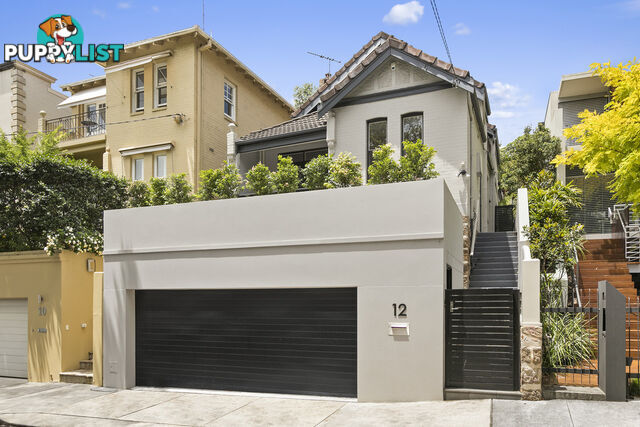 12 Russell Street WOOLLAHRA NSW 2025