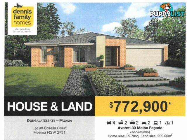 Lot 98 Corella Court MOAMA NSW 2731