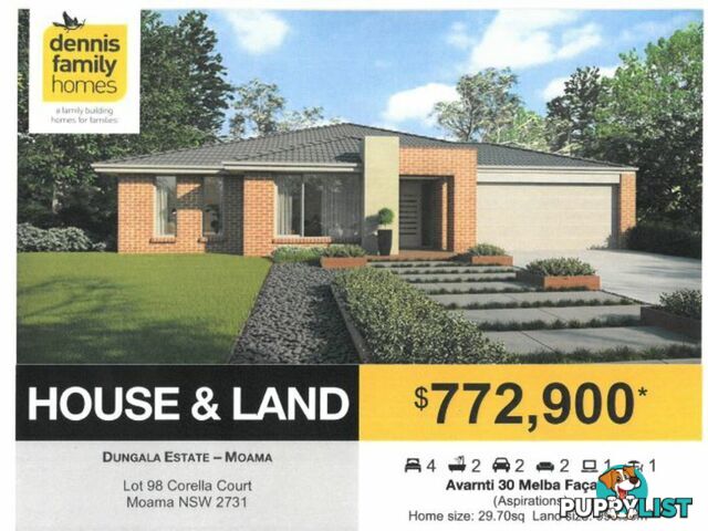 Lot 98 Corella Court MOAMA NSW 2731