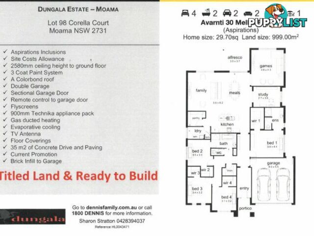 Lot 98 Corella Court MOAMA NSW 2731