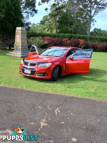 2014 Holden Commodore VF MY15 SSV REDLINE Sedan Manual