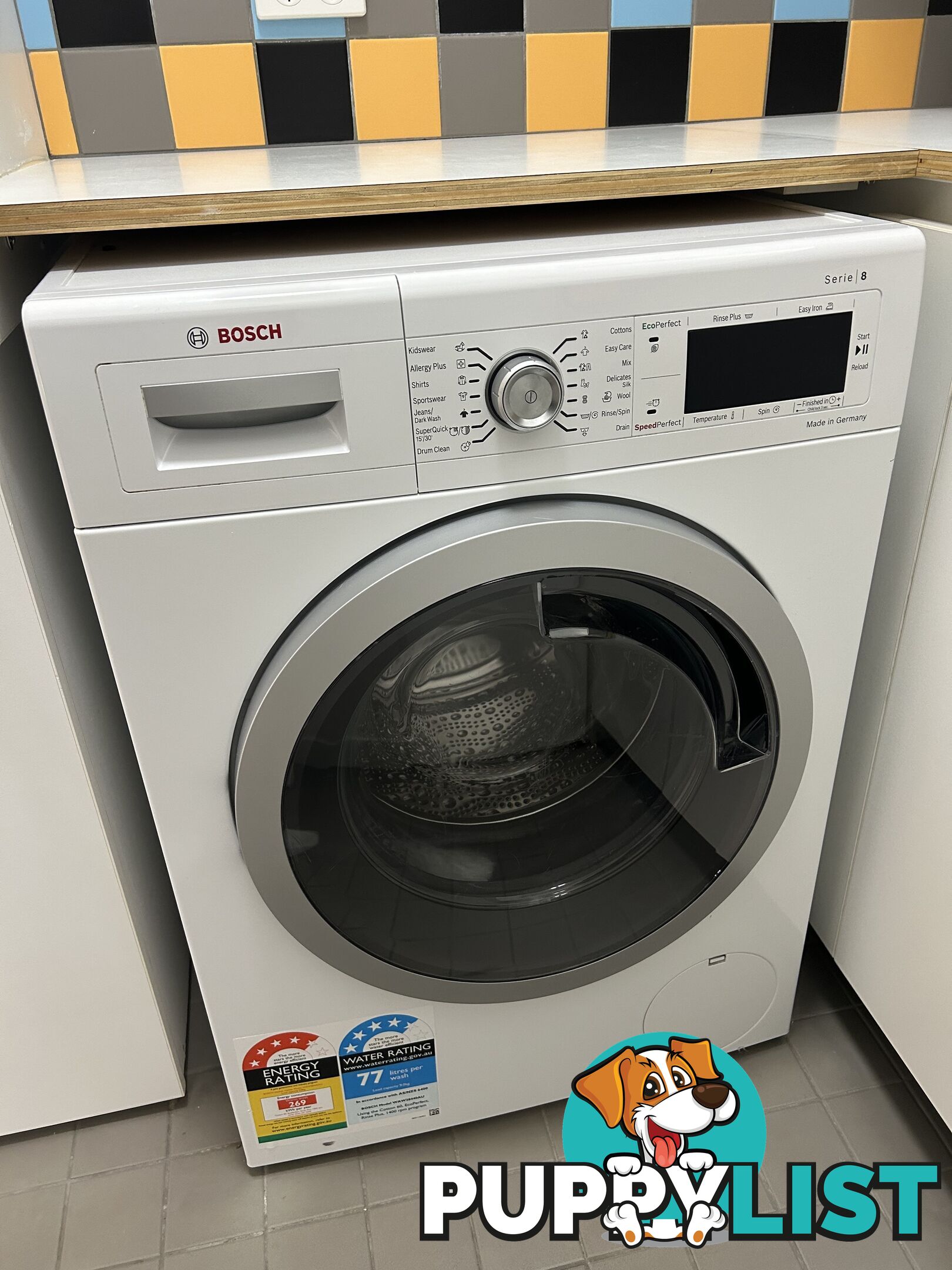 Bosch series 8 washing machine