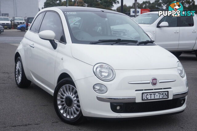 2013 FIAT 500 LOUNGE DUALOGIC SERIES 1 HATCHBACK